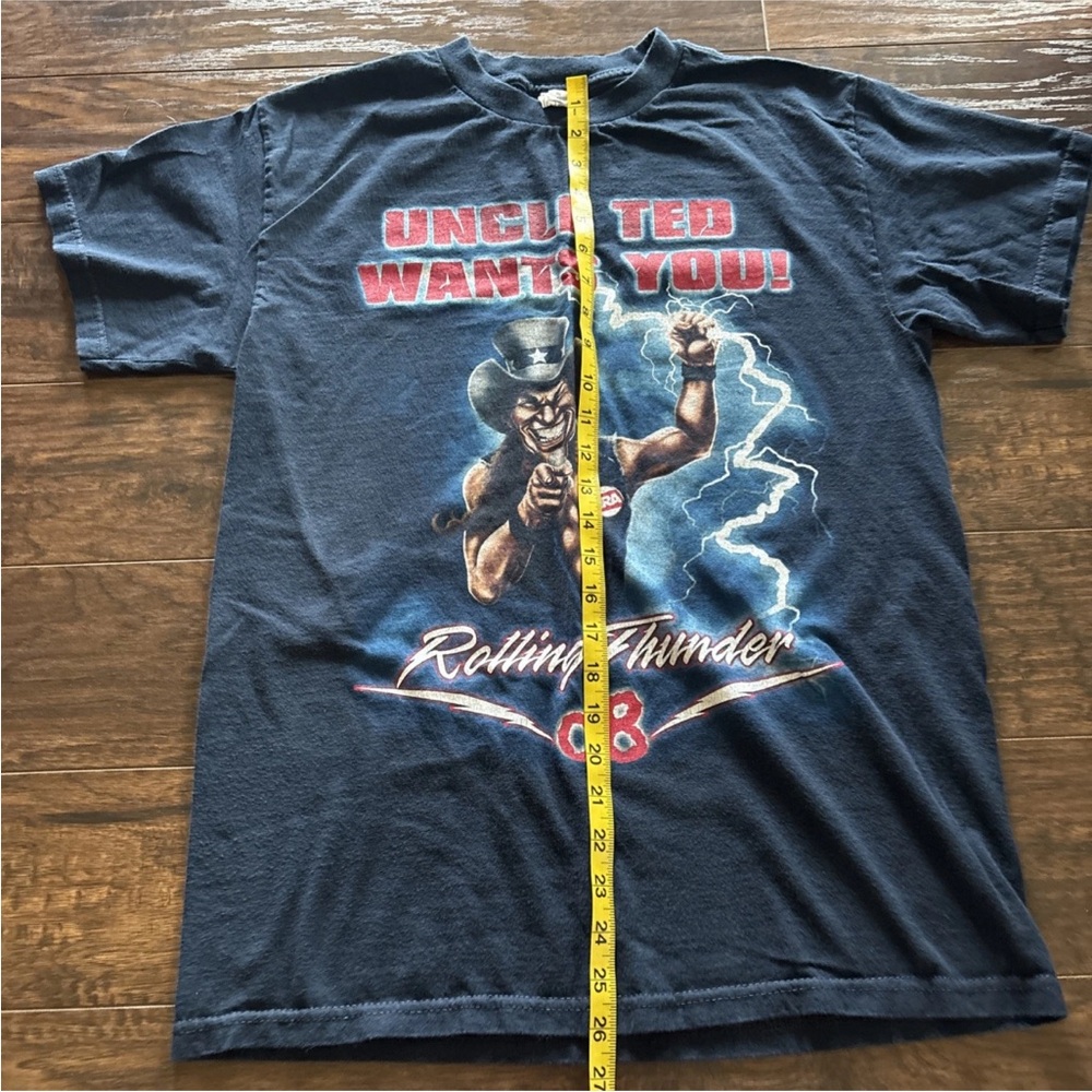 2008 Ted Nugent ‘Rolling Thunder’ Tour T-Shirt - Picture 4 of 7